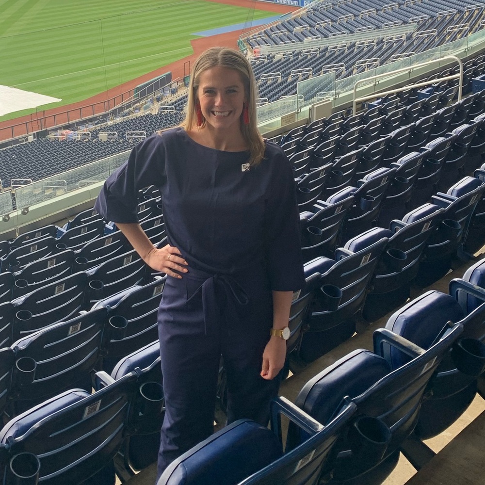 Medium Navy Blue Jumpsuit